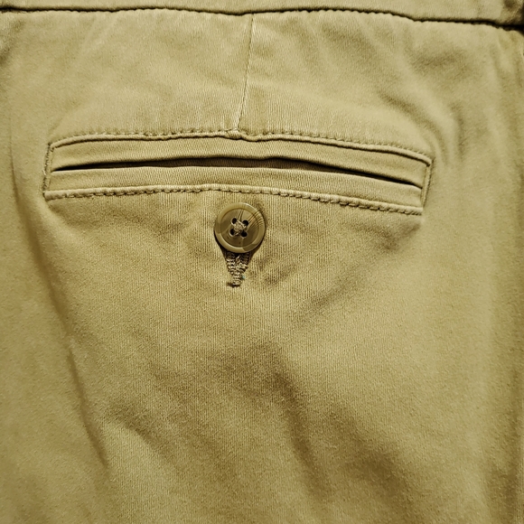 Liverpool straight leg khakis. Olive green. Size 6. Length 26 inches. - Picture 5 of 5